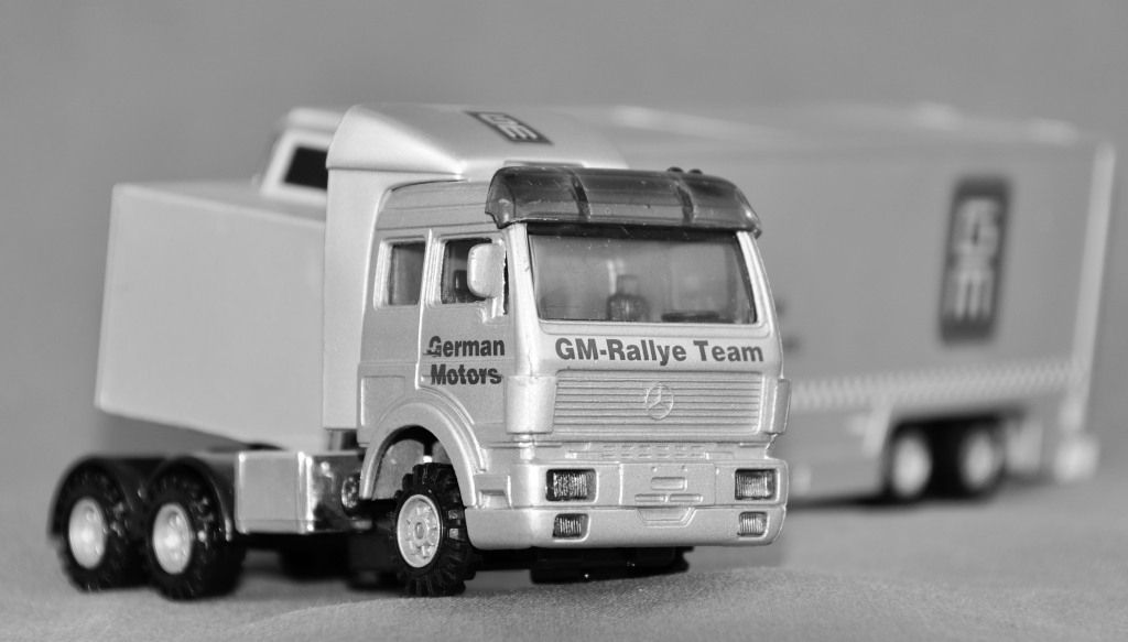 Geister-LKWs auf der B320 ?