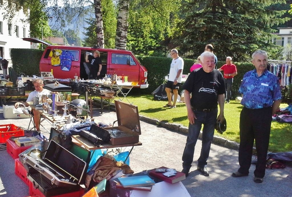 Ein Flohmarkt ohne Flöhe …