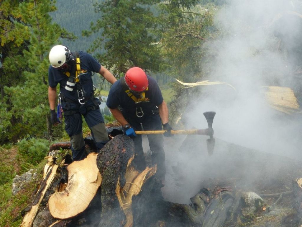 Waldbrand im Selzthaler Moor
