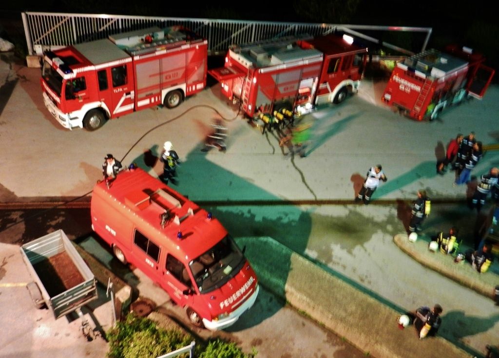 4 Feuerwehren in Trieben im Einsatz