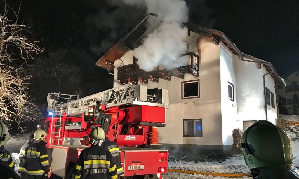 Wohnhausbrand in Altaussee