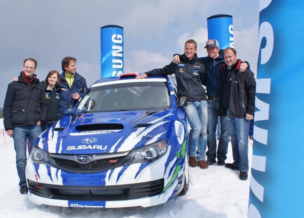 Manfred Stohl und Andreas Aigner