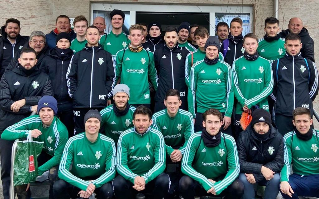 Auftakt zum Trainingslager in Slowenien