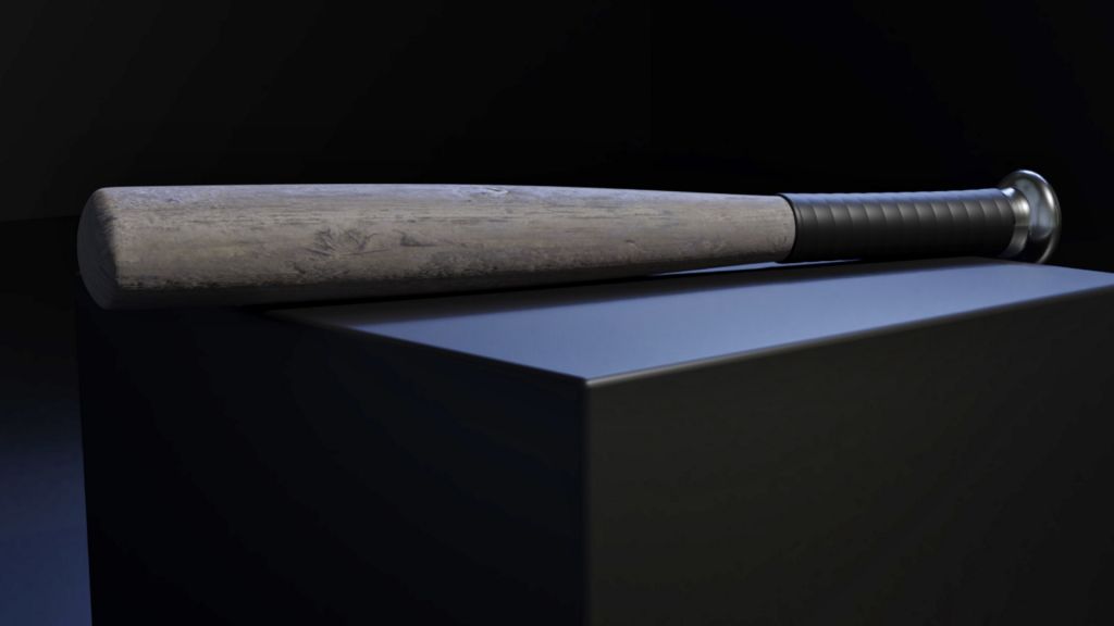 Mit Gaspistole und Baseballschläger
