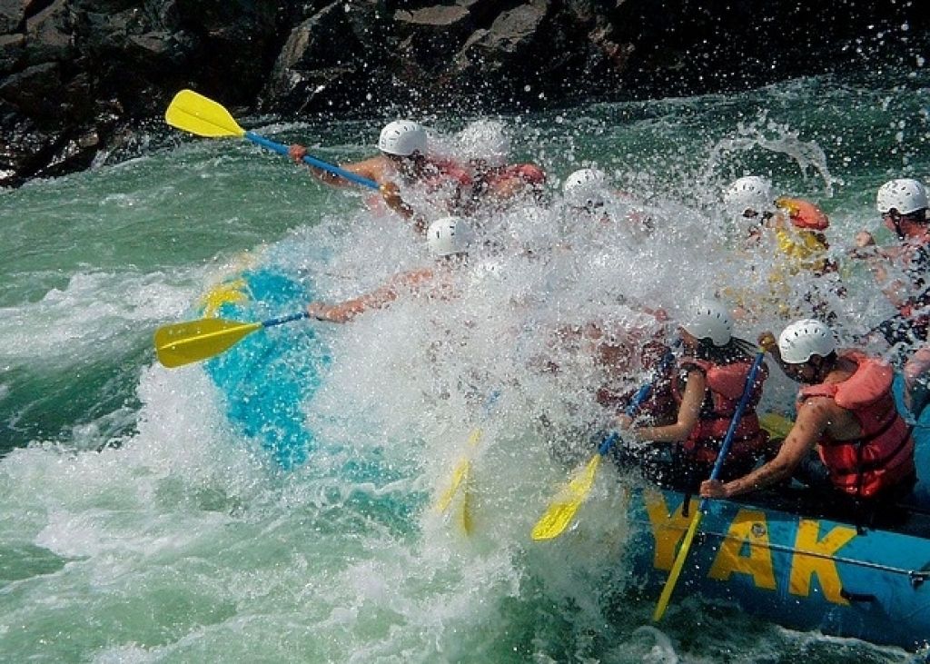 Rafting soll nicht ERTRINKEN