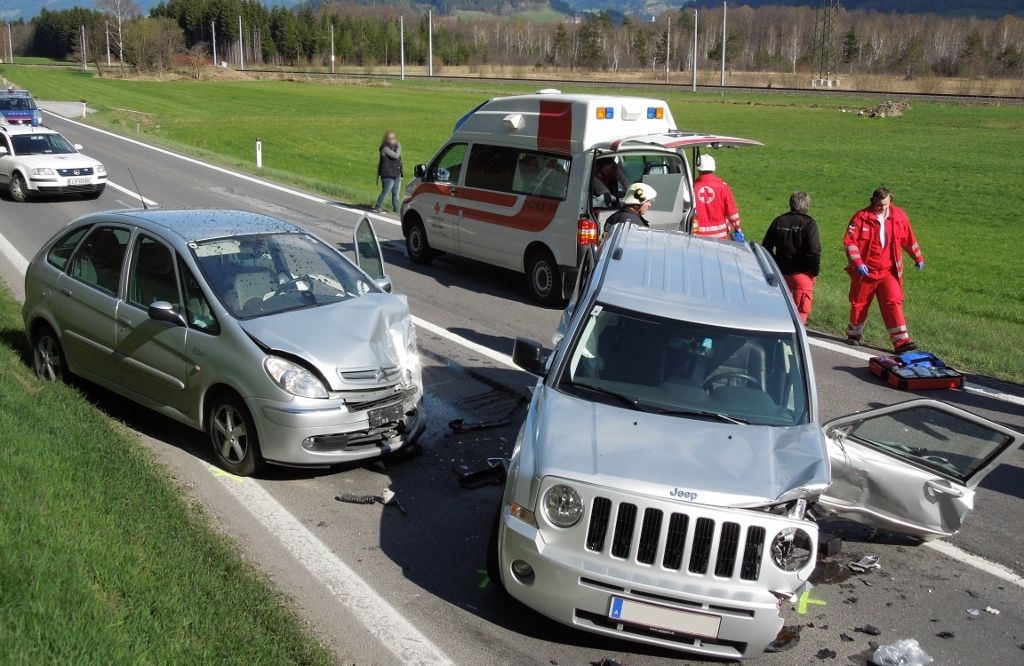 Verkehrsunfall auf der B320 bei Wörschach