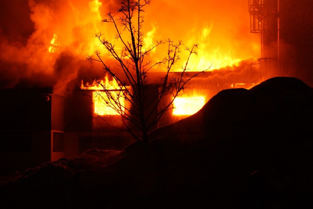 Werkstattbrand in St.Gallen