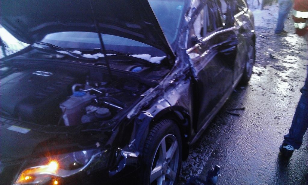 Verkehrsunfall fordert 14 Verletzte