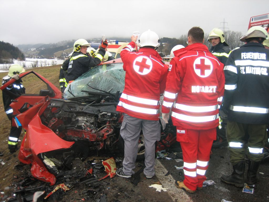 Schwerer Un​fall bei St. Martin
