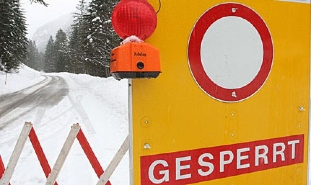 Für den gesamten Verkehr gesperrt.