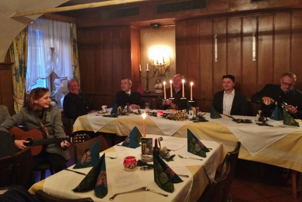 Adventfeier mit Geburtstagsehrung