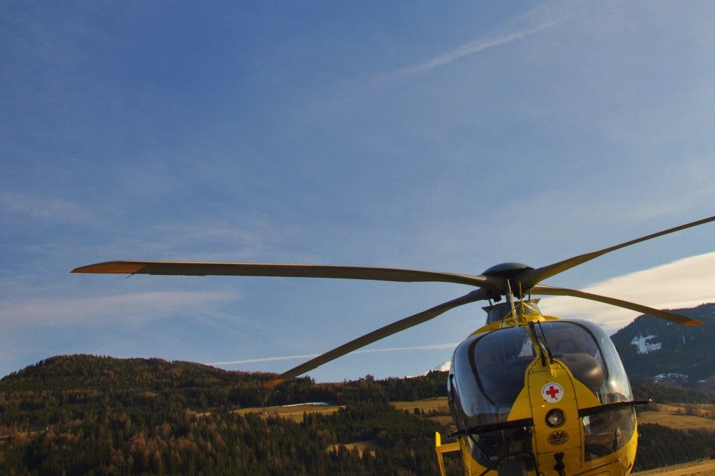 Landwirtschaftlicher Unfall mit Traktor