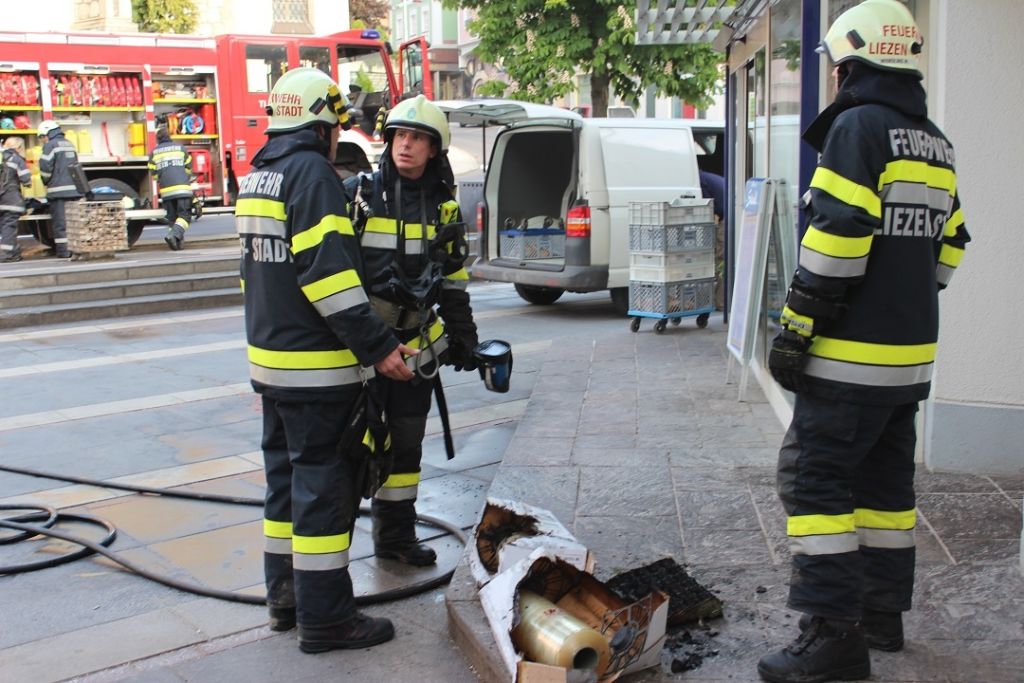 Brand in der Bäckerei Steindl