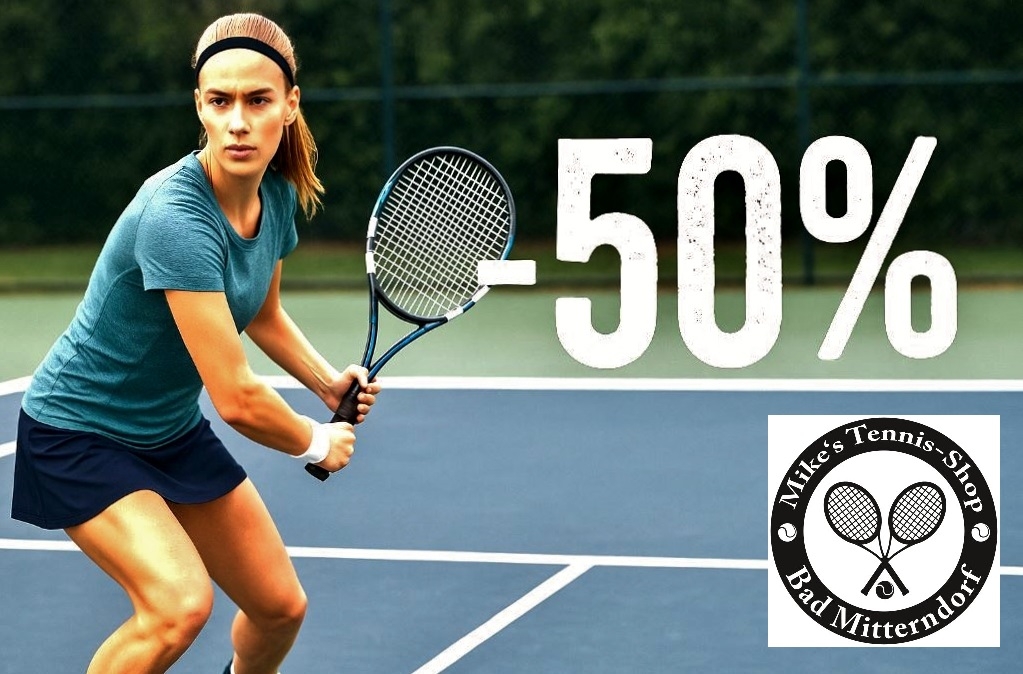 Schlussverkauf bei Mike’s Tennisshop