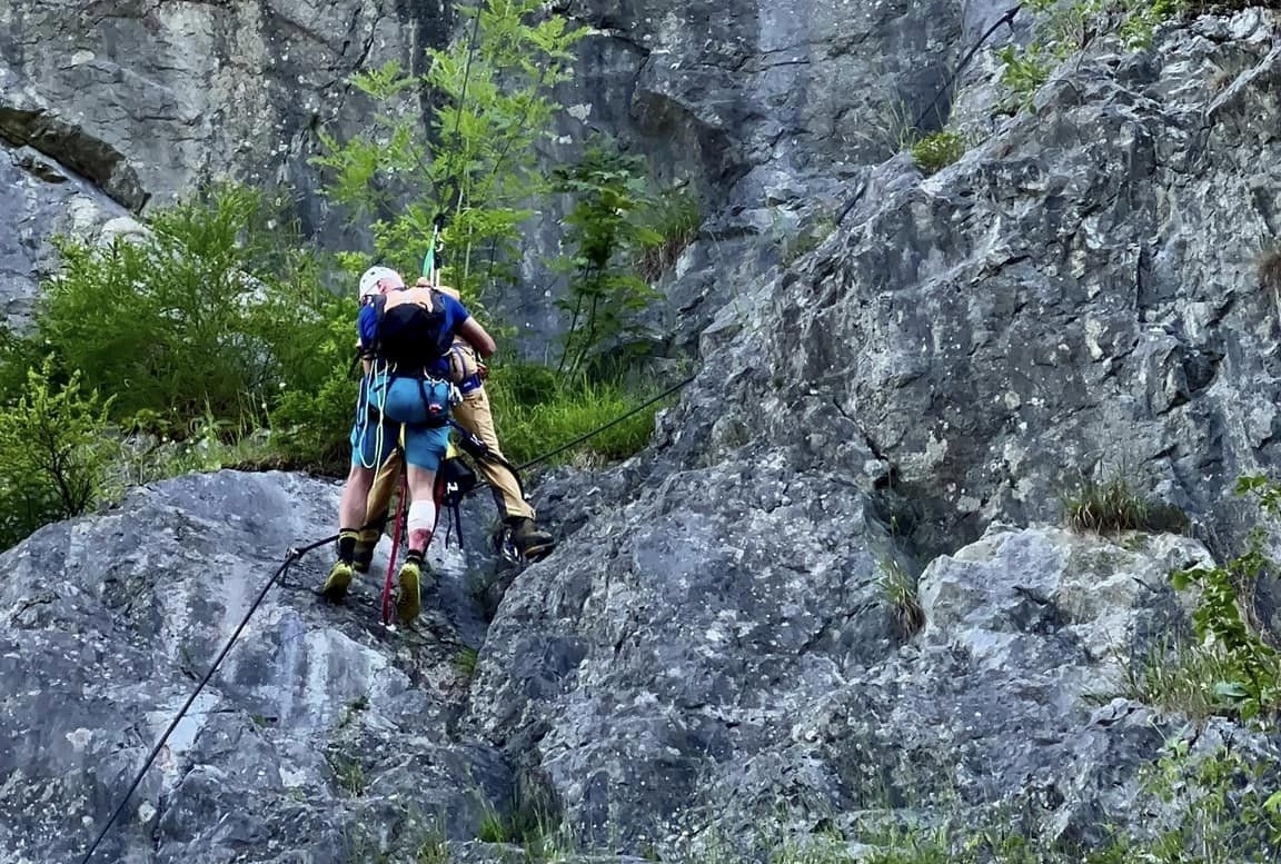 2x rückte Bergrettung und Alpinpolizei aus