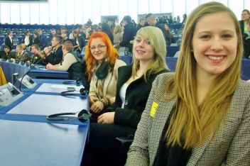 Schüler der BHAK im Europäischen Parlament