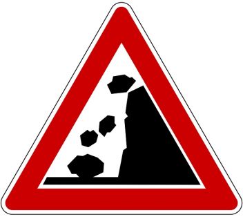 Behinderungen nach Steinschlag