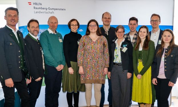 Johann Gasteiner, Thomas Guggenberger, Sebastian Langmaier, Margit Velik, Sarah-Joe Burn, Georg Terler, Kristina Linke, Stefan Gruber, Theresa Berger, Marco Horn und Julia Gleissenberger