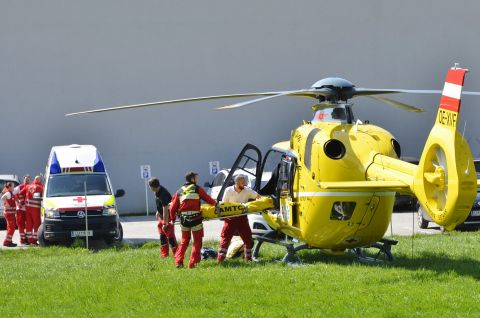 Arbeitsunfall bei Bauarbeiten
