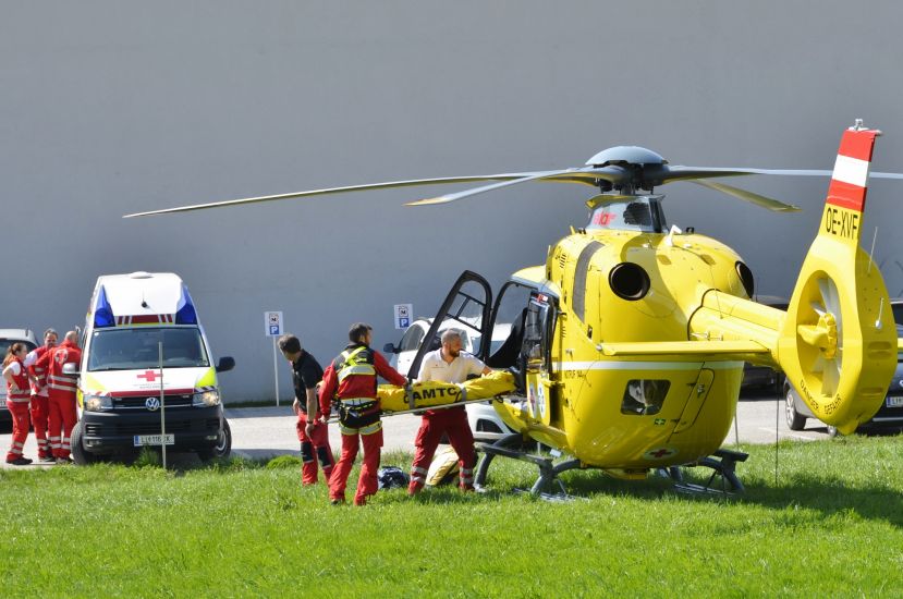 Arbeitsunfall bei Bauarbeiten