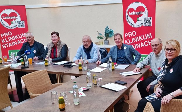 Pressekonferenz des Vereins PRO KLINIKUM Stainach