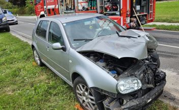 Frontaler Zusammenstoß auf der L741