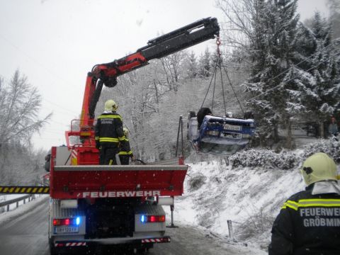 PKW überschlug sich bei Gröbming