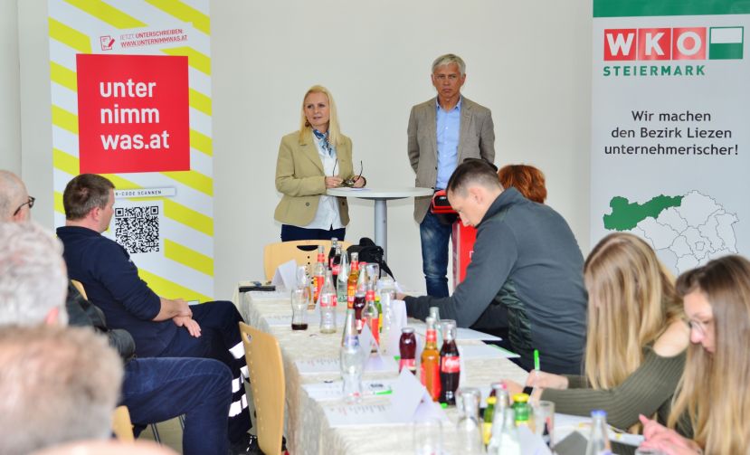 WKO beim Pressegespräch im Autohaus Laimer/Liezen