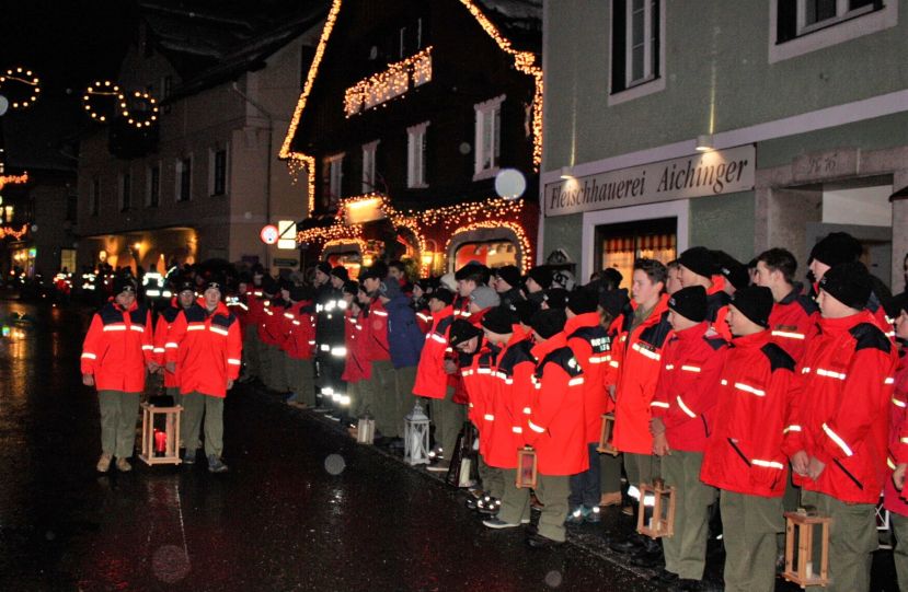 Friedenslicht Übergabe in Bad Mitterndorf