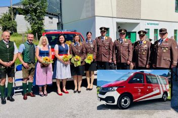Fahrzeugsegnung und Feldmesse