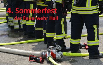 Sommerfest der Feuerwehr Hall