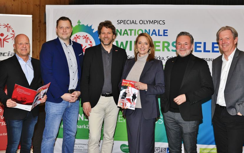 Gerhard Goldbrich (Der Grazer), Georg Kallinger (Steirerkrone), Wolfgang Schaller (ORF Steiermark), Xenia Daum (Kleine Zeitung), Gottfried Bichler (Antenne Steiermark) und Roland Reischl (WOCHE Steiermark)