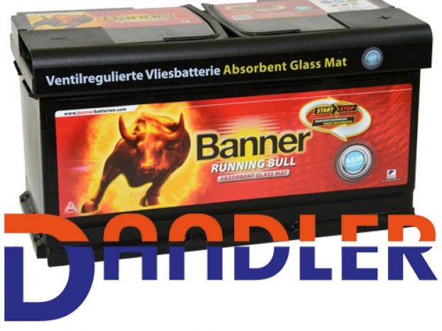 Batterien machen kann er, der Banner