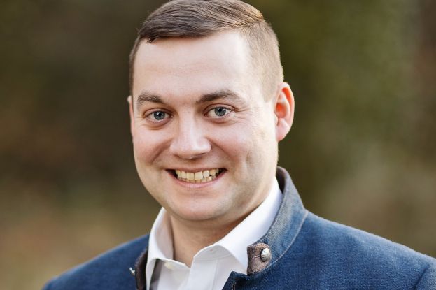 Jungbauernobmann David Tischler
