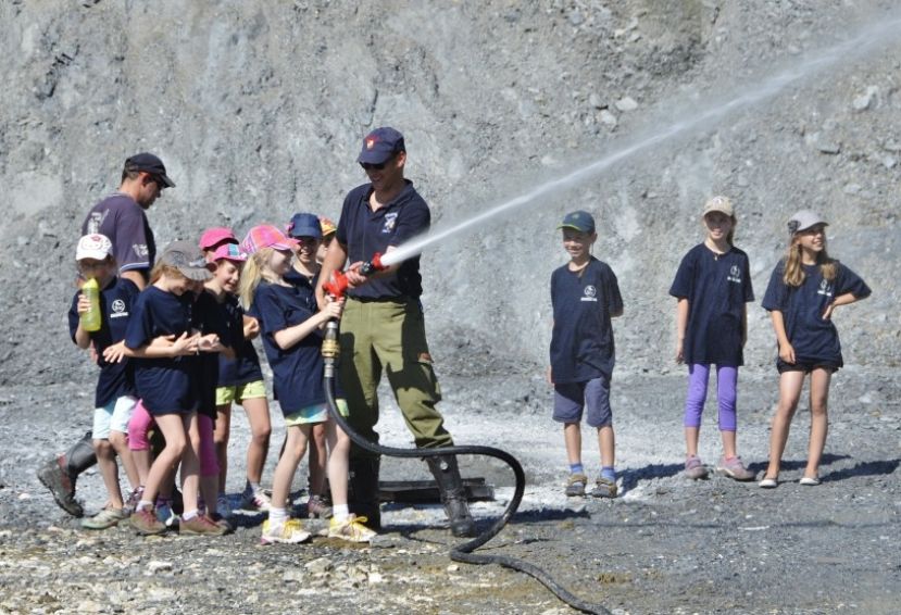 Feiern mit der Feuerwehr