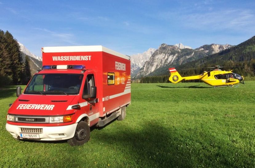 Leblose Person zwischen Admont und Frauenberg