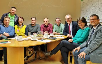 vlnr.: Wechtitsch, Haar, Haider, Lemmerer, Ahrer, Heinrich, Gosch, Pospischil, Pötler.