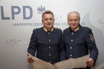 Moderne Polizei in der Steiermark