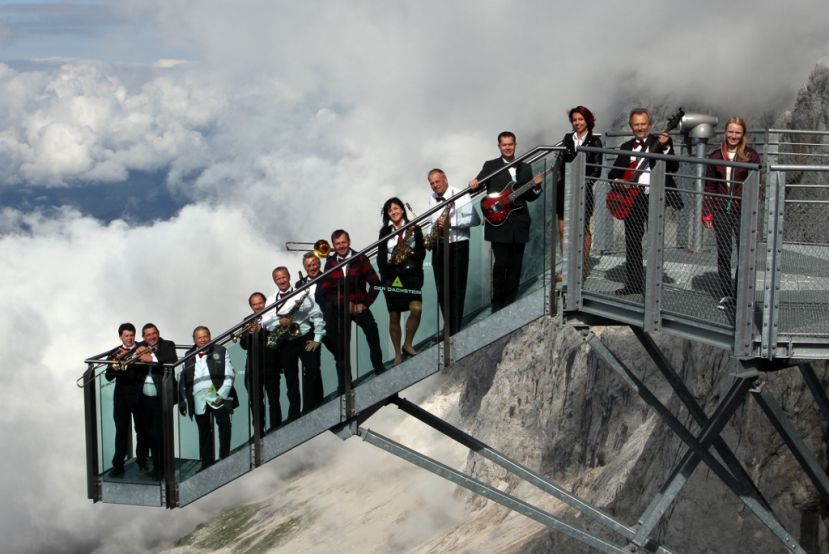 Höchstes Konzert am Dachstein