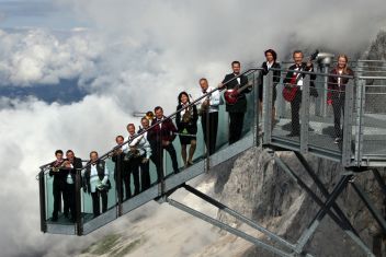 Höchstes Konzert am Dachstein