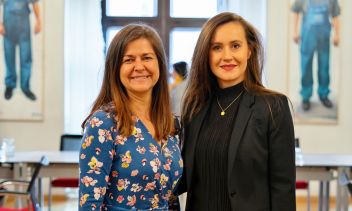 LRin Doris Kampus und LAbg. Michaela Grubesa