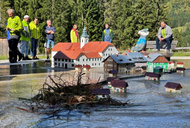 Wasser marsch bringt der Mai in Öblarn