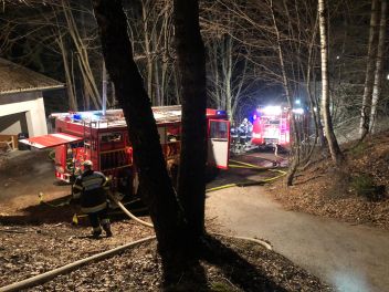 Hausbrand im Ortsteil Sallaberg
