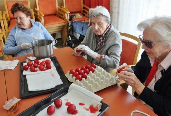 Die Volkshilfe unterstützt den Osterhasen
