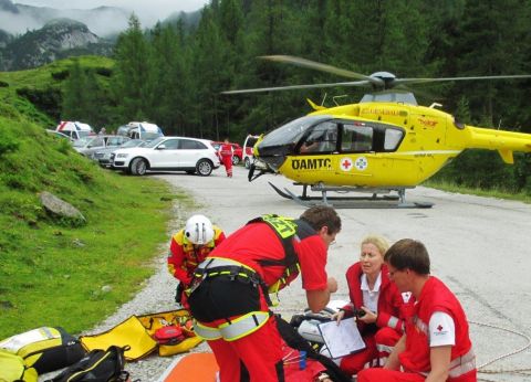 Verkehrsunfall auf der Ursprungalm
