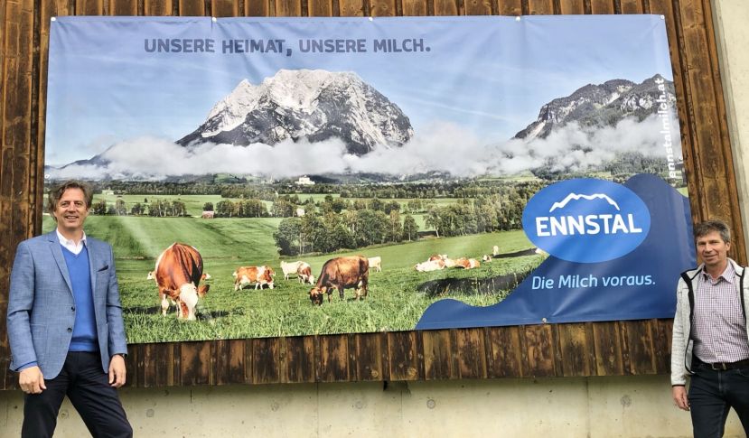 Ennstal Milch präsentiert Bezirkskampagne