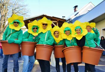Faschingsumzug in der Bezirkshauptstadt