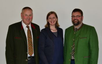 LAbg. Karl Lackner, LAbg. Barbara Eibinger-Miedl und BM. Franz Zach