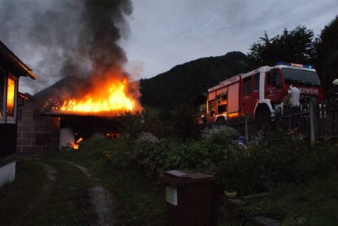 Explosionen in Weißenbach/Liezen