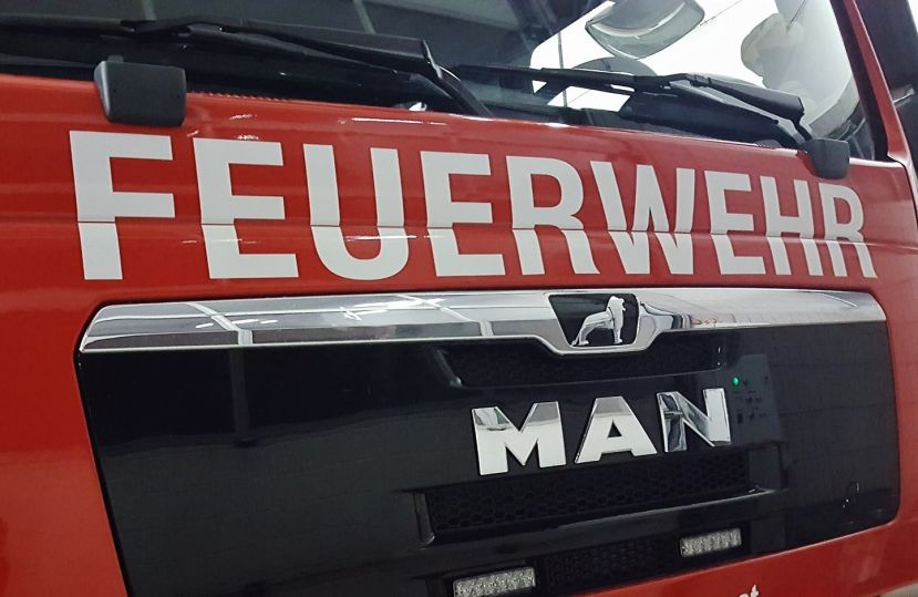 Brand einer Hackschnitzelheizung